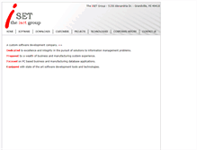 Tablet Screenshot of isetgroup.com